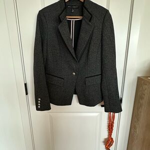 White House Black Market Charcoal Blazer